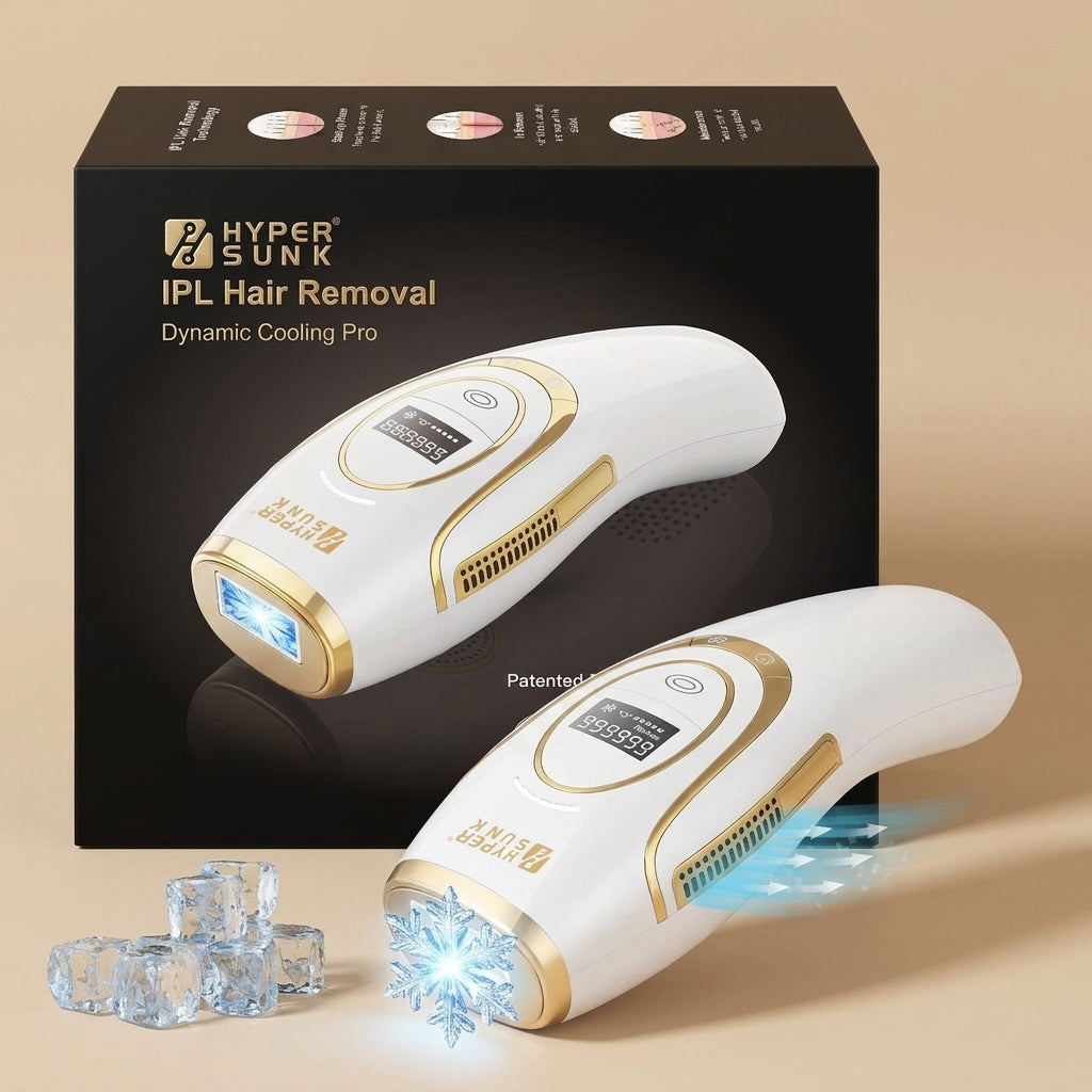 Hyper Sunk™ Salon Grade Cryo IPL Handset