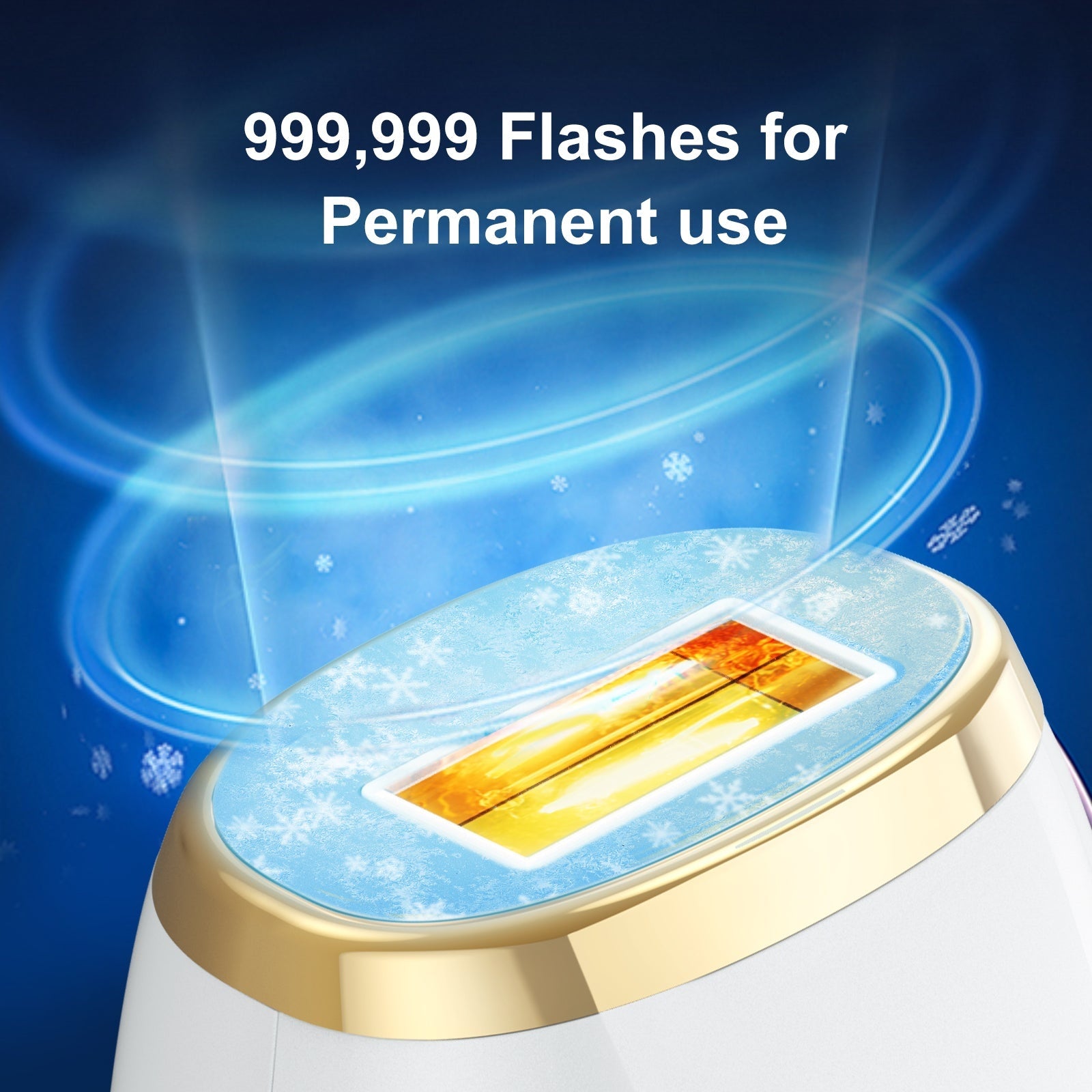 999,999 Flashes LCD Display - High-Speed Glide